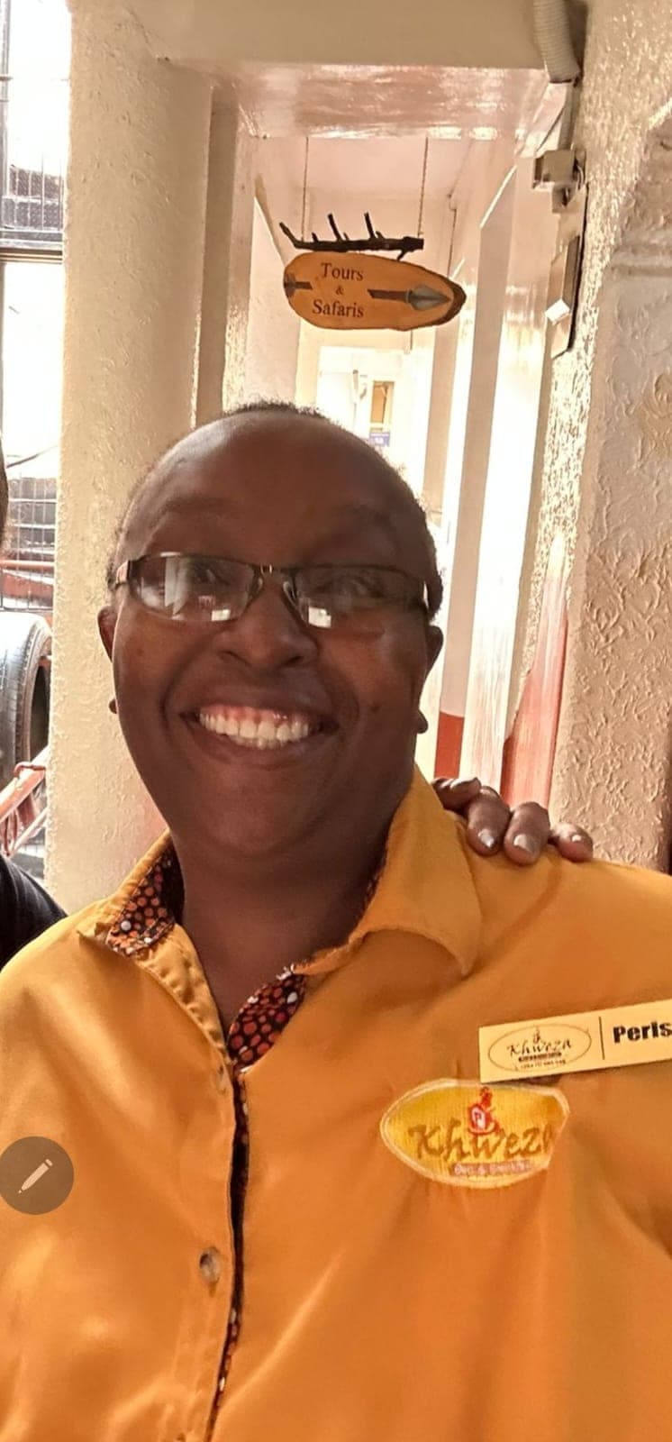 Portrait of Peris Gicheru, Tours and Operations Coordinator